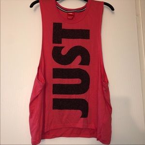 Nike just do it tank top